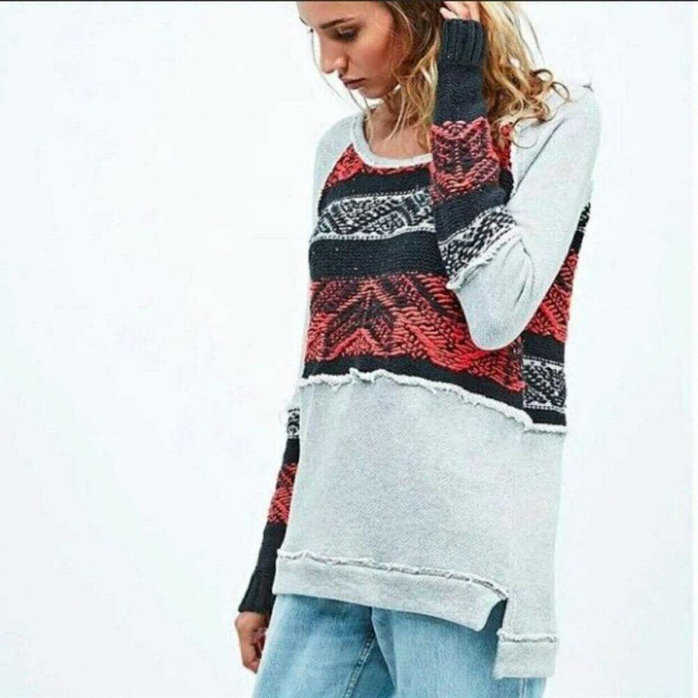 GUC Free People, Snow Angel Pullover, Size Small